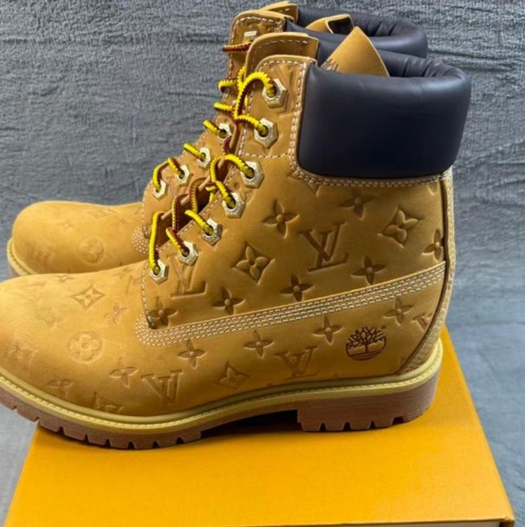 Timberland LV Monogram Boots - Picture 1 of 6